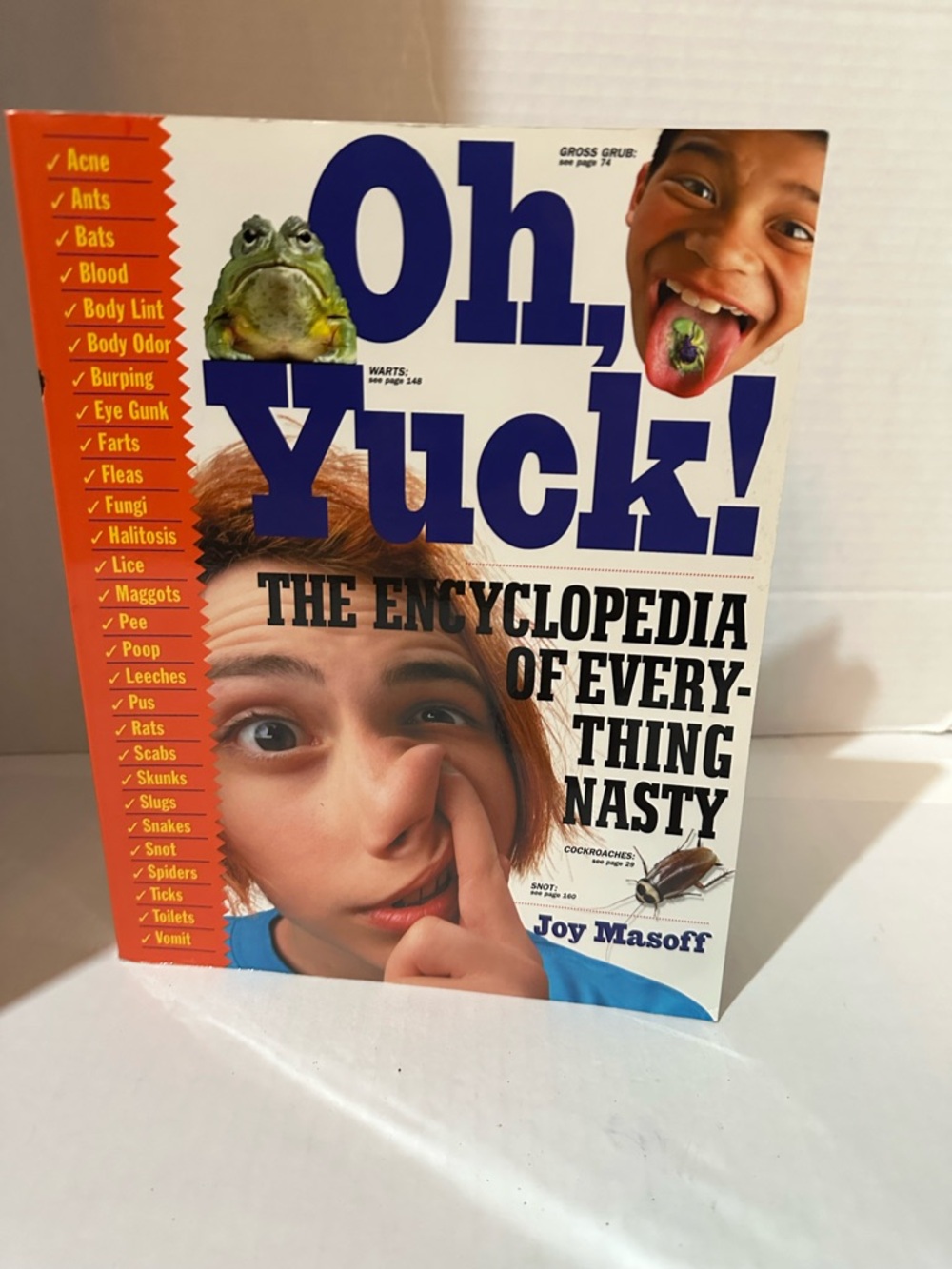 Oh, Yuck! The Encyclopedia of Everything Nasty - Blue/White/Cream Cover
